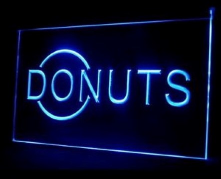 Donuts Cafe LED Neon Sign